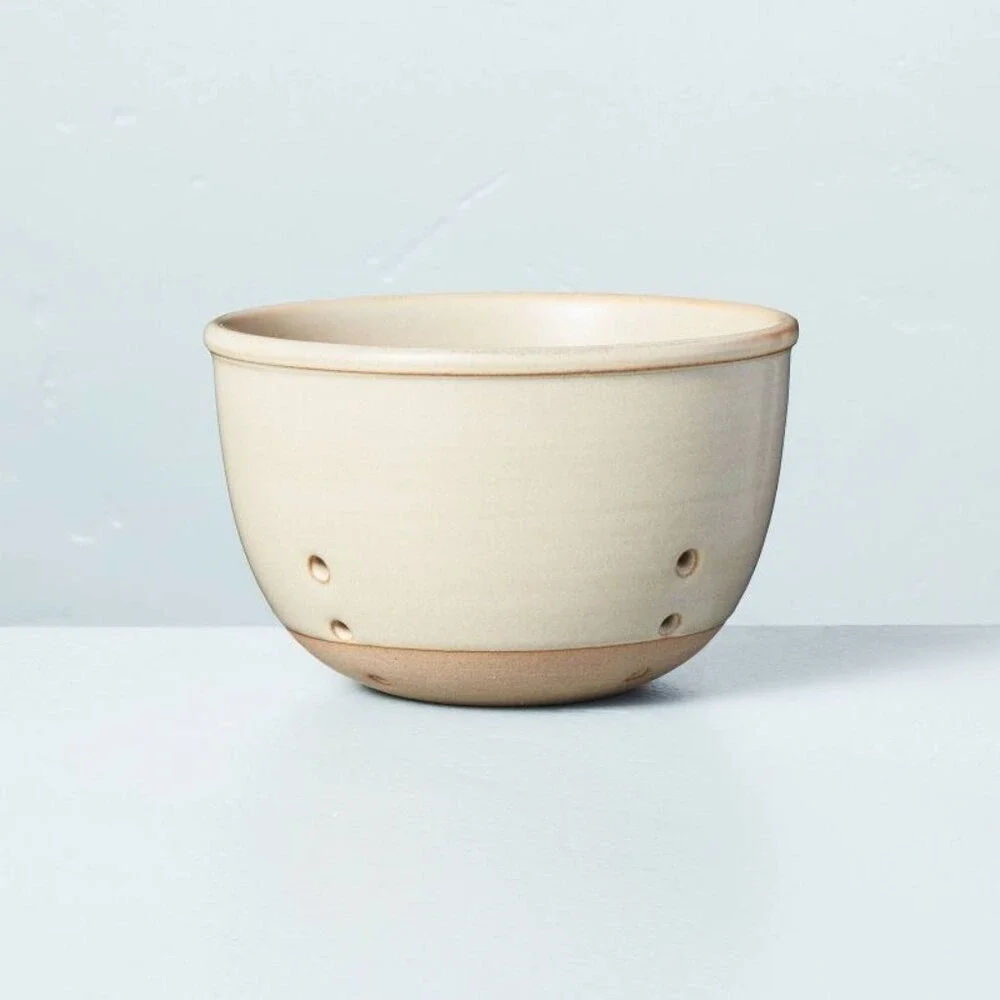 14.5oz‎ Stoneware Mini Berry Bowl Taupe/Clay - Hearth & Hand Magnolia, Target